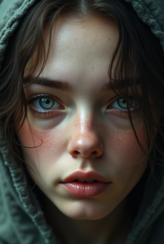 Those piercing blue eyes tell a story that words can’t capture. 💙 #SoulfulEyes  