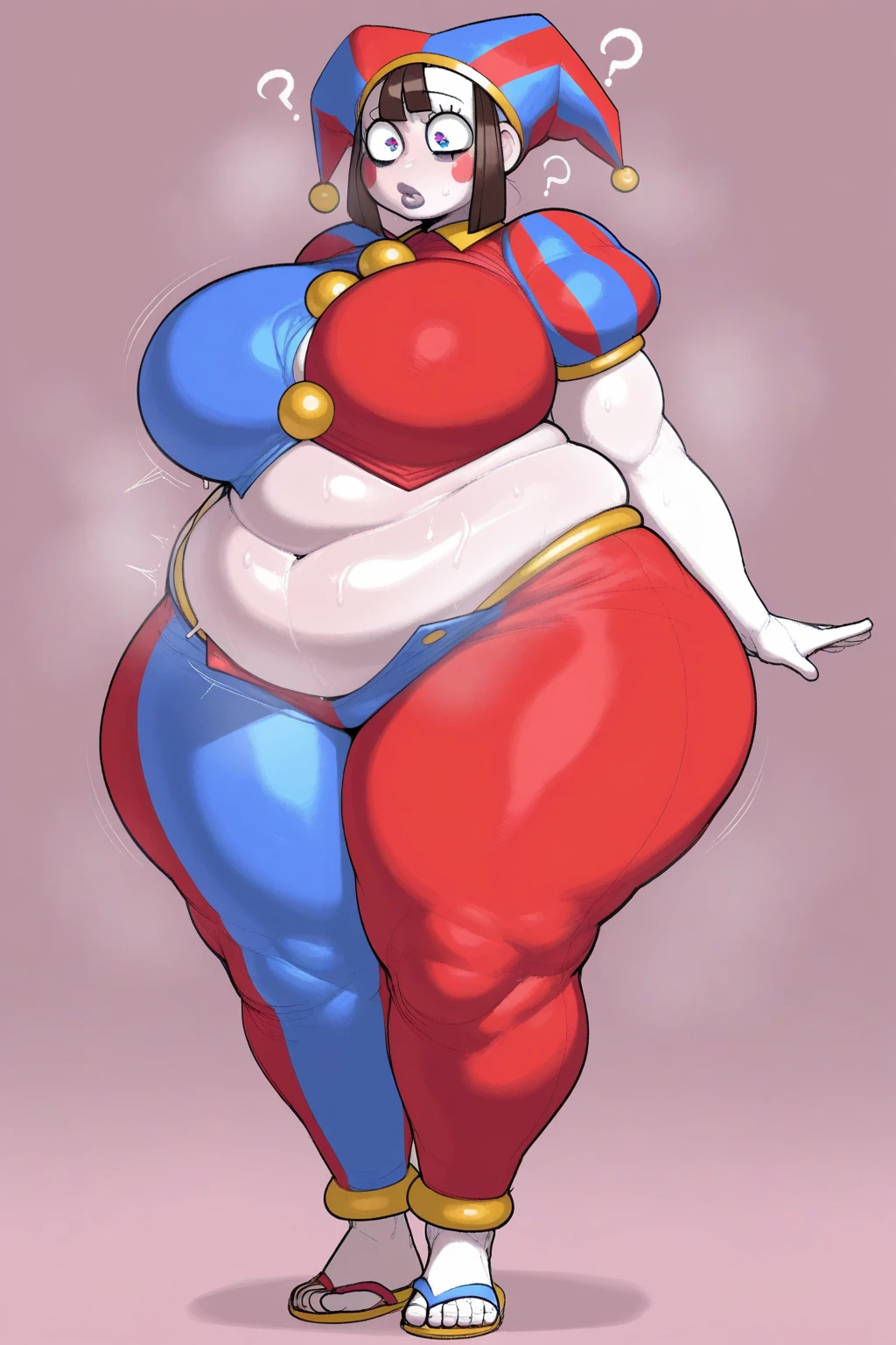 masterpiece, detailed, high quality, absurdres, purah, 1girl, solo, cowboy shot, (large breasts:1.6), (large hips:1.6)