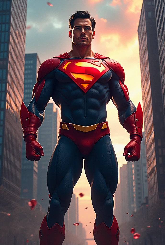 Overpowered German super hero