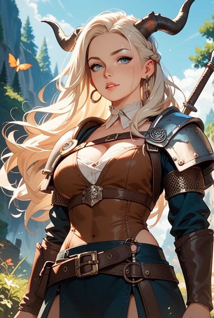 platinum blonde hair, 1girl, long hair, pointy ears, elf, huntress outfit, longbow, bow \(weapon\), nature, makeup, long eyelashes,
masterpiece, best quality, intricate detail, sketch, outline, anime screencap,huge