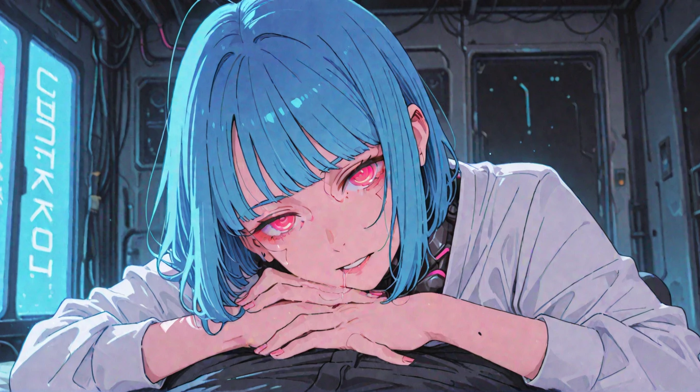 1girl, anime girl, very very anime, gray hair with light blue gradient, beautiful emerald green eyes, t-shirt, short skirt, sitting on floor in gaming room, natural daylight from window, (best quality,4k,8k,highres,masterpiece:1.2), intricate details,highly detailed,extremely detailed,award winning, digital art, cinematic lighting, volumetric lighting, vibrant colors, dynamic composition, anime studio art, city scapes background