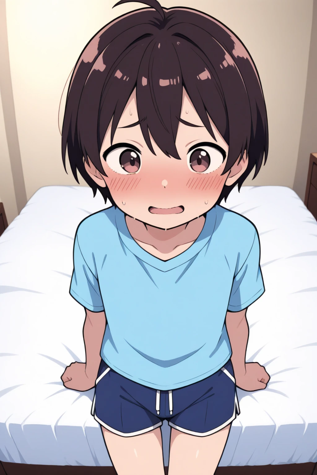 Anime boy stinky butt spanked - SeaArt AI