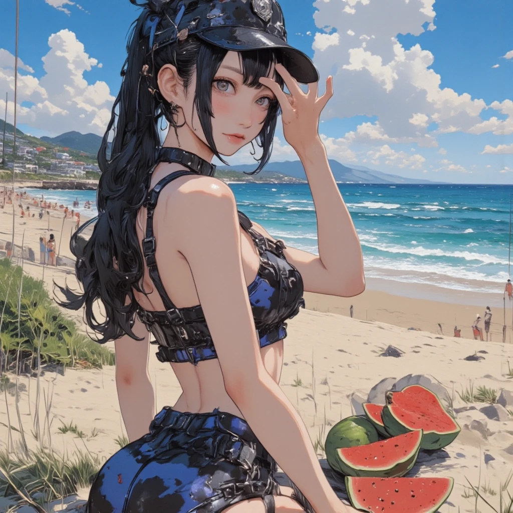 1 girl, serene expression, mesmerizing eyes, straight long hair, flowing dress, poised posture, porcelain skin, subtle blush, crystal pendant BREAK golden hour, (rim lighting):1.2, warm tones, sun flare, soft shadows, vibrant colors, painterly effect, dreamy atmosphere BREAK scenic lake, distant mountains, willow tree, calm water, reflection, sunlit clouds, peaceful ambiance, idyllic sunset, ultra detailed, official art, unity 8k wallpaper, zentangle, mandala <lora:makarollV2-000002:1>