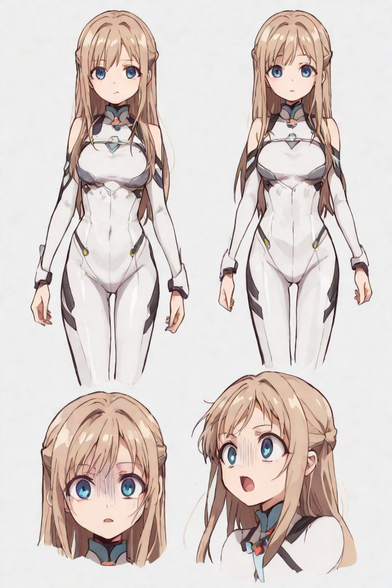 Samus Aran,
Blonde,
Black Eye,
(Semi-long hair:1.7),
(expression:Puzzled),
Squat,
Place your arms on your knees,
((Zero Suit:Shiny)),
(Plain background:grey,1.5),
(composition:ID photo:2.0),
4K,
high quality,
Highest quality,
Delicate shades,
Detailed depiction,
Depict the whole,
Facial Contour,
Perfect body structure,
Perfect skeleton,
Perfectly symmetrical eyes,