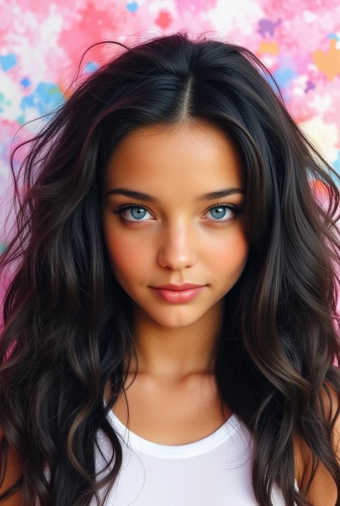 gorgeous brunette, indigenous, realisitic, new