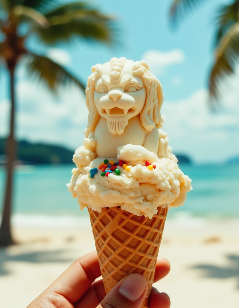 SemlaStyle intrepid pirates wrestling with monstrous sea swells during a typhoon <lora:SemlaStyle:0.6>
