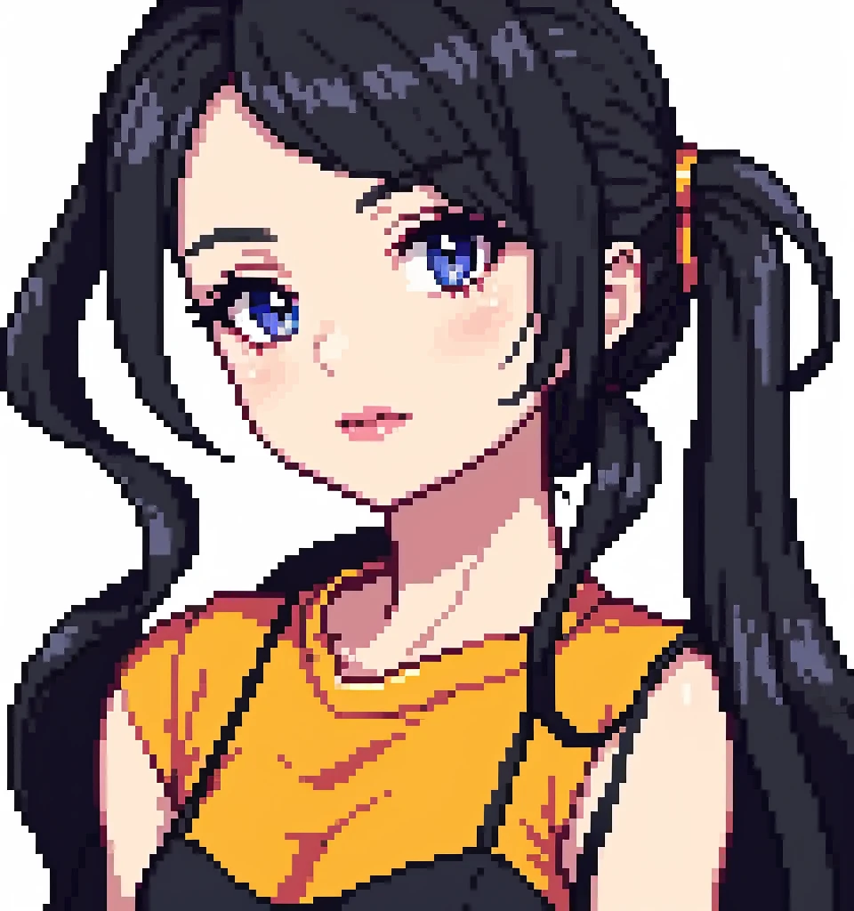 pixel art painting, "HINATA", fantasy, (best quality, masterpiece, Representative work, official art, Professional, Ultra intricate detailed, 8k:1.3)