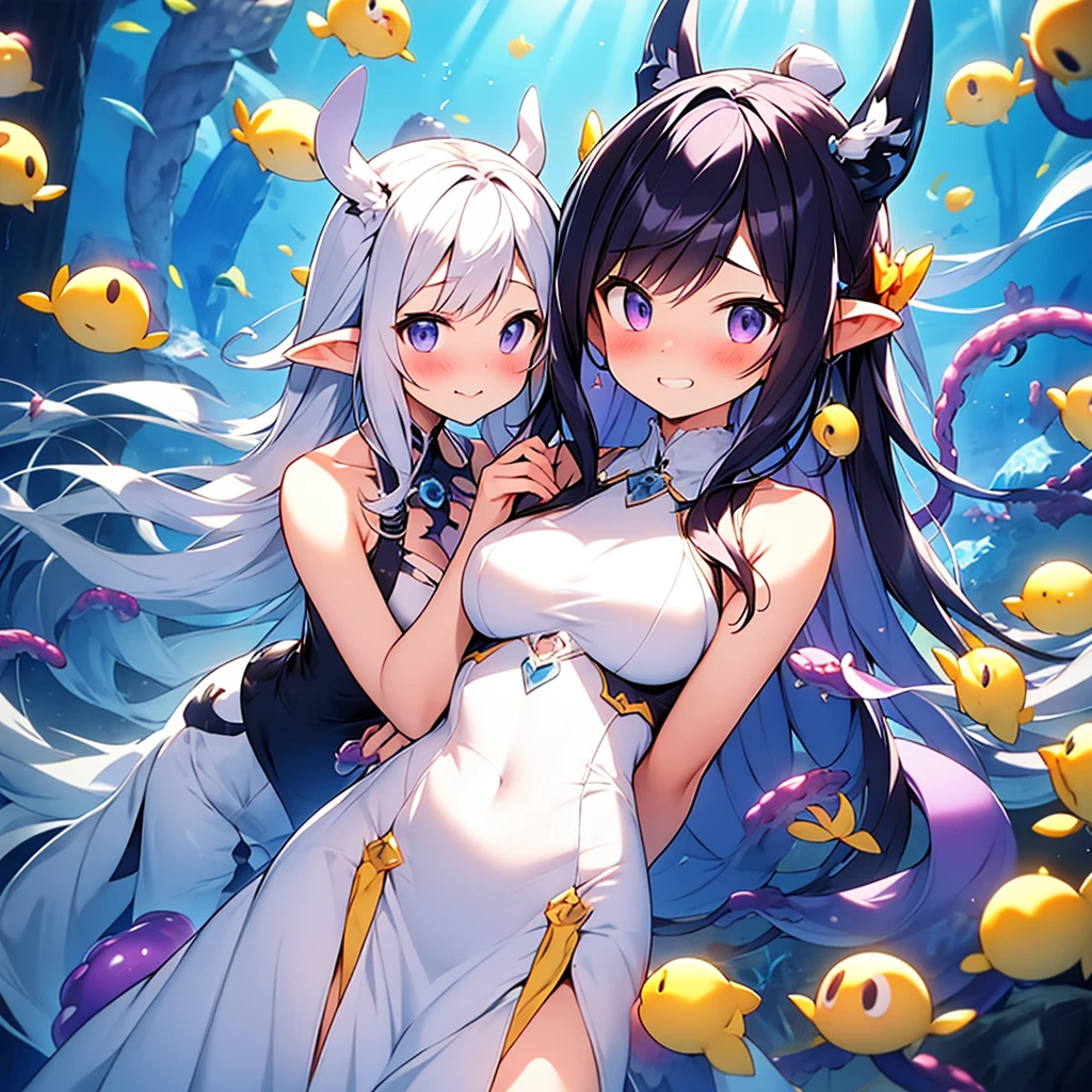 (masterpiece:1.3),(best quality:1.3),(ultra-detailed:1.3),beautiful detailed face, beautiful detailed eyes, solo, girl, teenager, perfect real pussy, in water, lake,
,(vaginal object insertion, fish vaginal, fish sex:1.5),slim body, slim legs, spread legs, spread pussy, large breasts,
open mouth,(orgasm:1.4),(ahegao:1.3),(blush:1.3),smile, sweet, drooling,(nude:1.4),