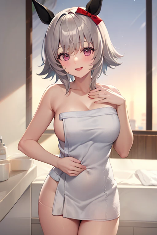 nsfw,1girl,pale hair,yellow eyes,pale eyes,masterpiece,best quality,very aesthetic,absurdres,(front view),(purple),(breast),body,(shoulder),(Steamy),(nude),(Thighs),Legs apart
