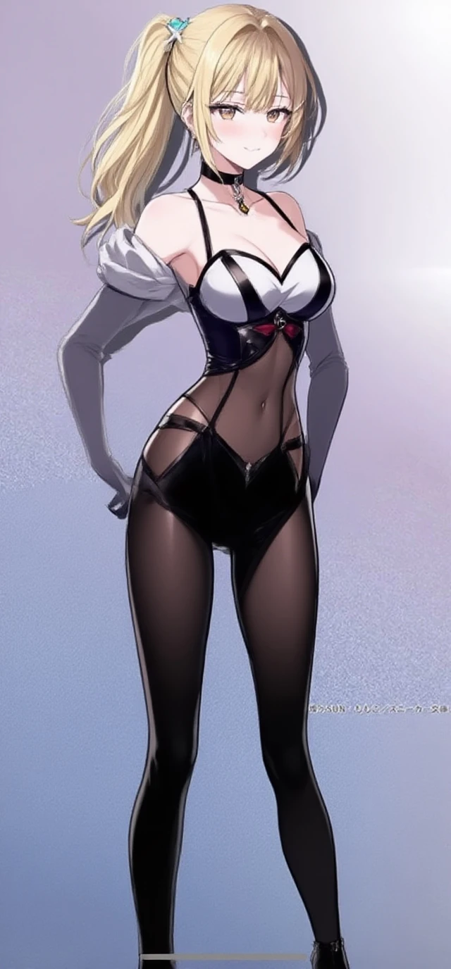 ((highest quality)), ((masterpiece)), (become familiar with), Kaga with a perfect face (KanColle), {{kaga kai ni (KanColle)}}, side ponytail, brown eyes, black long hair, black stockings ,, simple background, white background, ,1 girl, alone,,From before, facing the front, looking at the viewer, straight,,{{{game CG}}},2023,,so beautiful, highest quality, amazing quality, ,curated, figure, very detailed,, tsurime,slanted eyes, (black lingerie), ,NSFW、full body、flat chest
