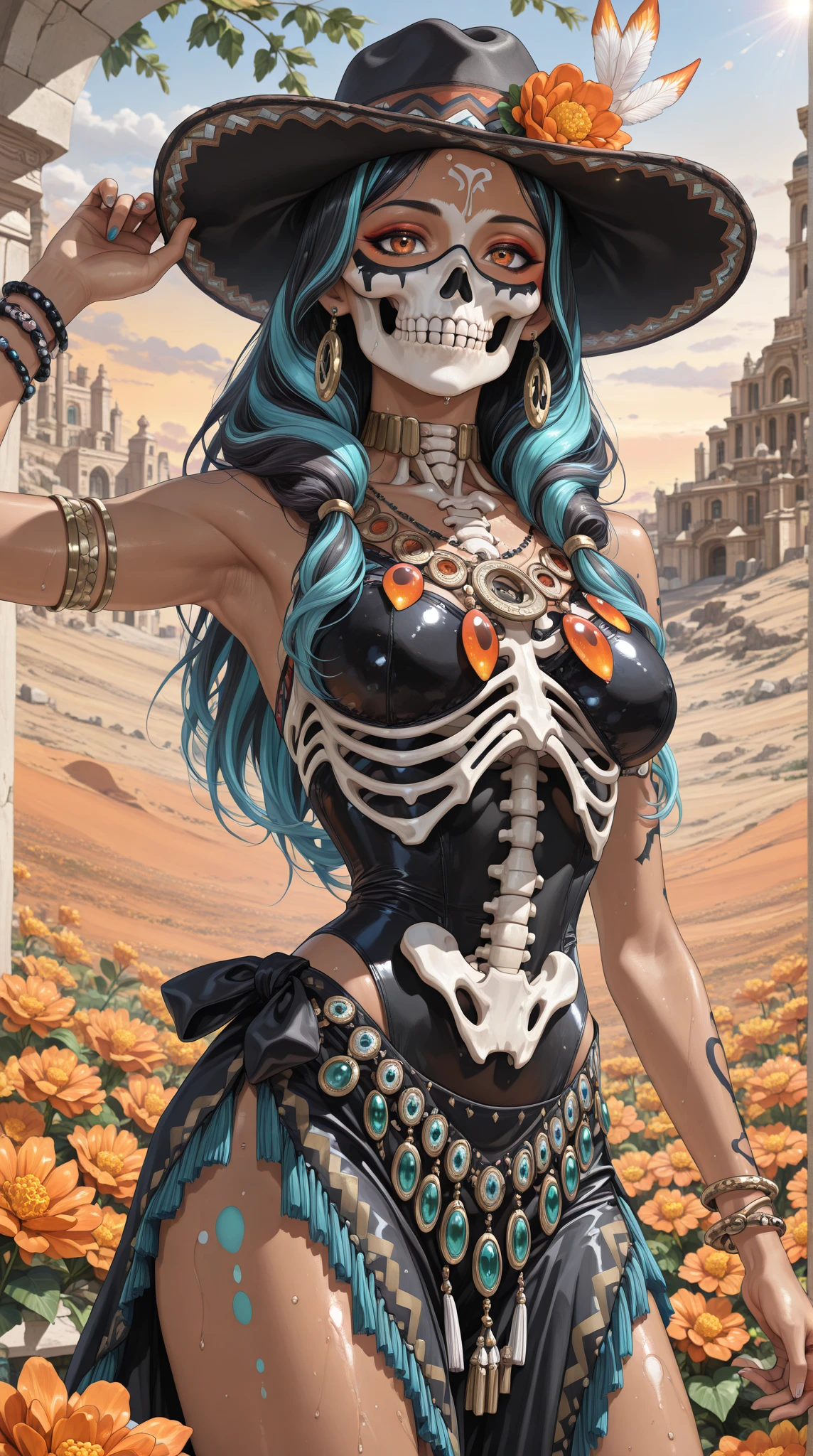 Long legs, Biomechanical Style The Edge of My Universe . A fusion of organic and mechanical elements, Futuristic, Cybernetic, detailed, Complex, detailed Complex, (detailed face:1.2), , ,
