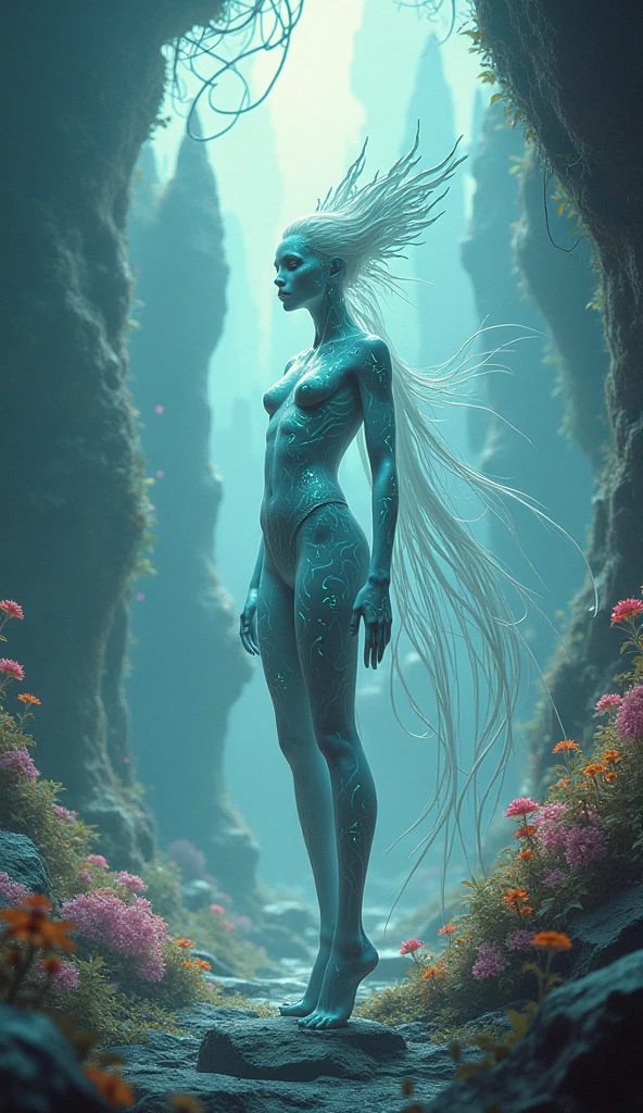 Water demon in human form
