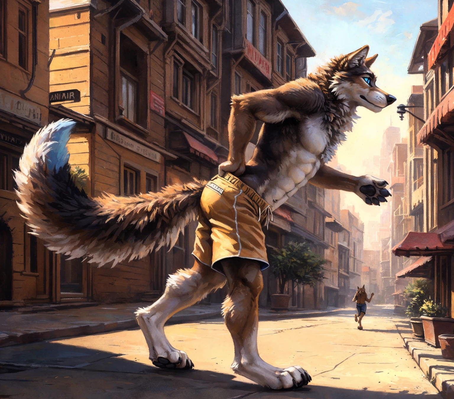 by kenket, Ross Tran, zaush, foxovh, by teranen, by fumiko, by Pixelsketcher, by Einshelm, (by Hioshiru), by fluff-kevlar, by Ajin, (sergal), ((anthro)), 8k, 4k, 2k , detailed, intricate, (female), ((solo)), ((detailed fur)), (masterpiece), best quality, NSFW, nudist, (photo-realistic), sci-fi, sergal, female,lingerie , full length portrait, exposed chest, wide hips, thick thighs, skinny, tall, long tail, long legs, long snout, sergal feet, blushing, vagina, vulva, exposed vagina, (black fur), ((black chest fur)), ((black belly fur)), ((no breasts)), ((flat chested)), 3d render, standing, feet together, starship cabi,bikini
