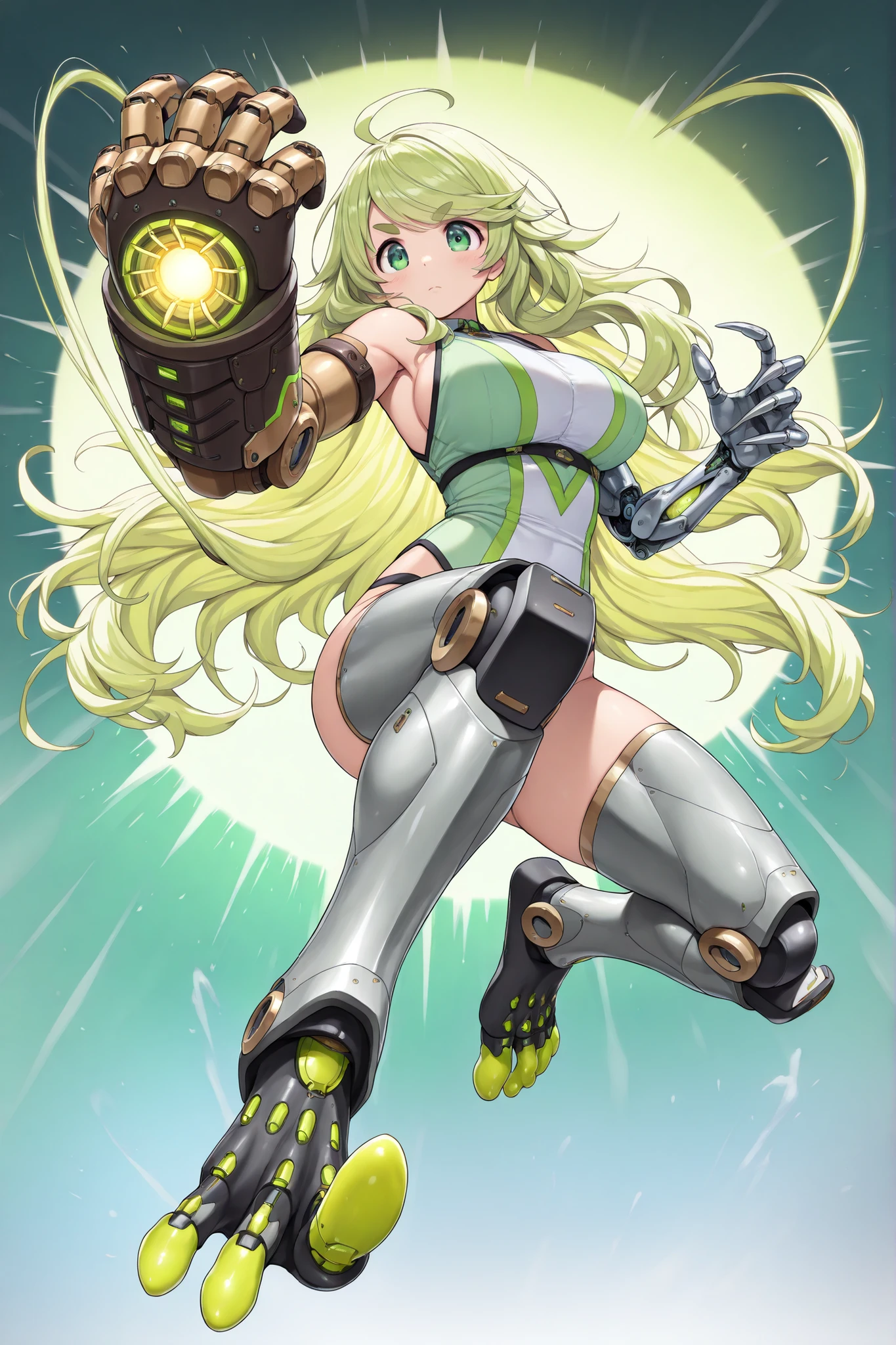 (Extremely detailed CG), (Highest quality),(full body)，(( Spread your legs，Strike a Pose)),1 teen_girl,alone, Akatsuki Kirika，symphogear，Perfect Face,  Glowing Skin, Glowing Skin, Wide Hips,Tight waist,Knee-high boots，Elbow Bag,1 girl, Long Hair, Big Breasts，Thick thighs，sunset，Octane，(rise_leg:1.2),(leg_in_front_of_girl:1.3),rise_feet,stretch_knee,rise_sole,rise_heel,rise_ toes,rise_ankle,(stretch_leg:1.1),(Buttocks:0.6),big_smile, laugh,back_knee,I-shaped_balance,stretch_knee_back,crotch,