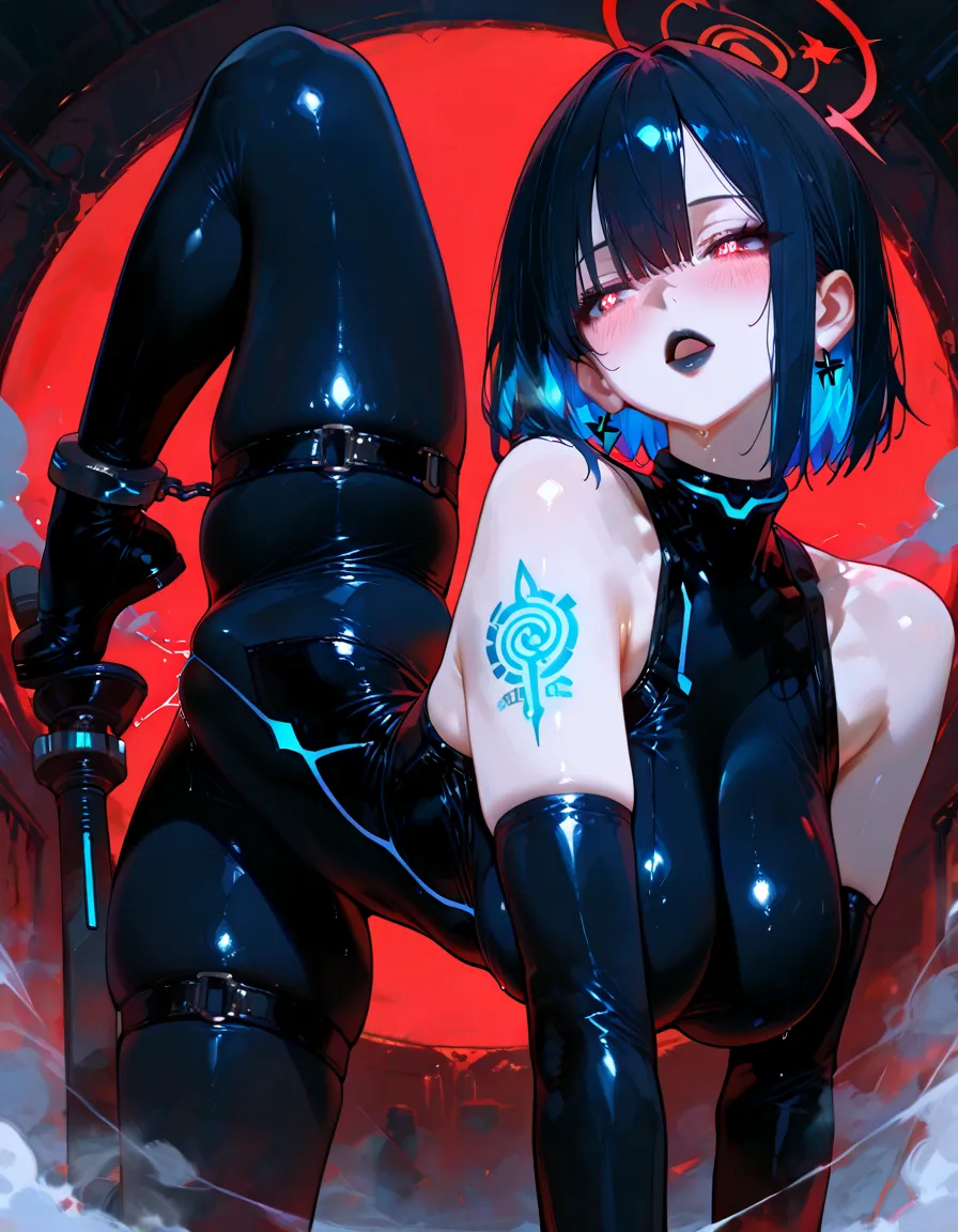 full body suits　huge tit　Big ass　seductiv　a smile　Obscene lines　Whip thighs　Sit up