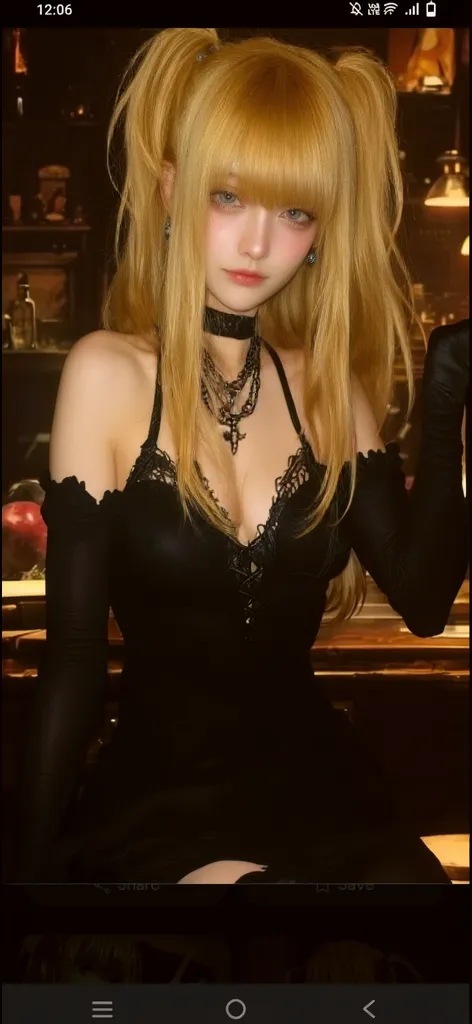 arafed beautiful sexy of a woman in a black dress sitting , realitic