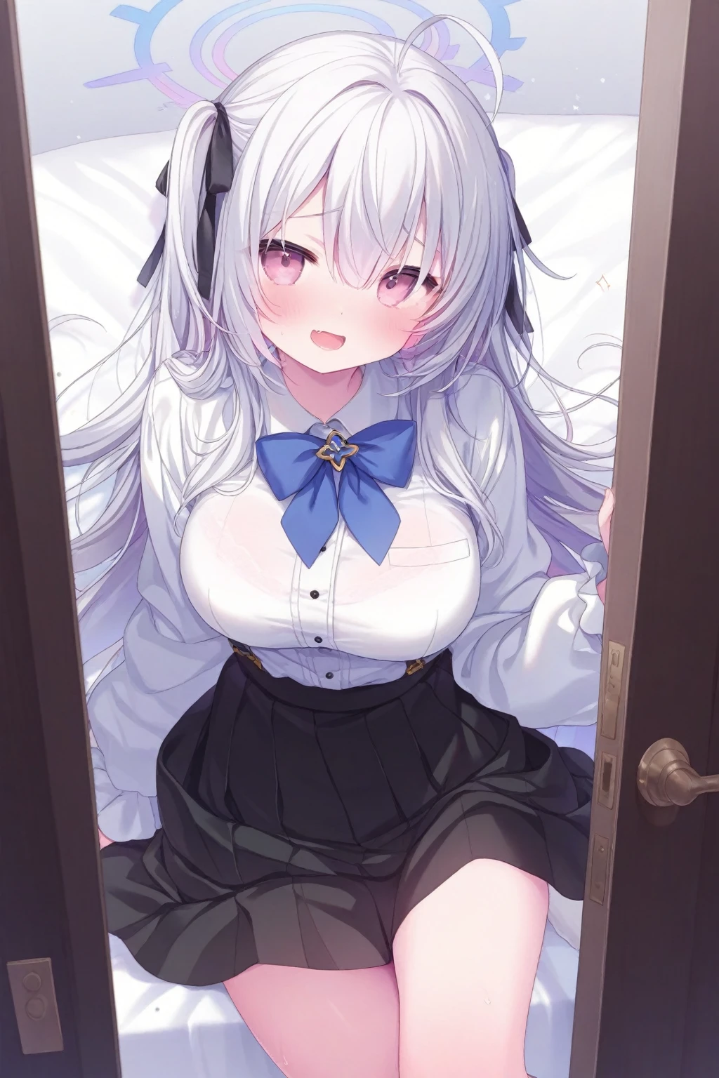 Cute beautiful girl、naked、A sweet and adorable blush、Beautiful Lips、Put out the bottom、Beautiful Eyes、Bouncing breasts、Short Gothic Lolita、Anal Sex、Body covered in mucus