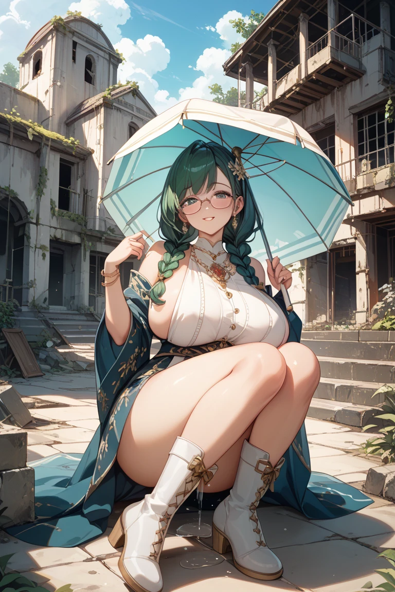 Whole body, (NSTDA.:1.2), (10, beste-Qualit, master-piece: 1.4), ultra-high resolution, (lifelike, photorealistic portrait: 1.48), 20 age, Cute Girl, Beautiful girl striptease, Nude, Famous Japanese actors, gigantic breasts, Blue Eyes, Head tilt, cowboy shot, from the side, looking at the audience, expressionless, Beautiful lake, Zeiss 150mm F/ 2.8 Hasselblad, In Japanese shrines, Whole body, foot, Ultra-Wide Angle