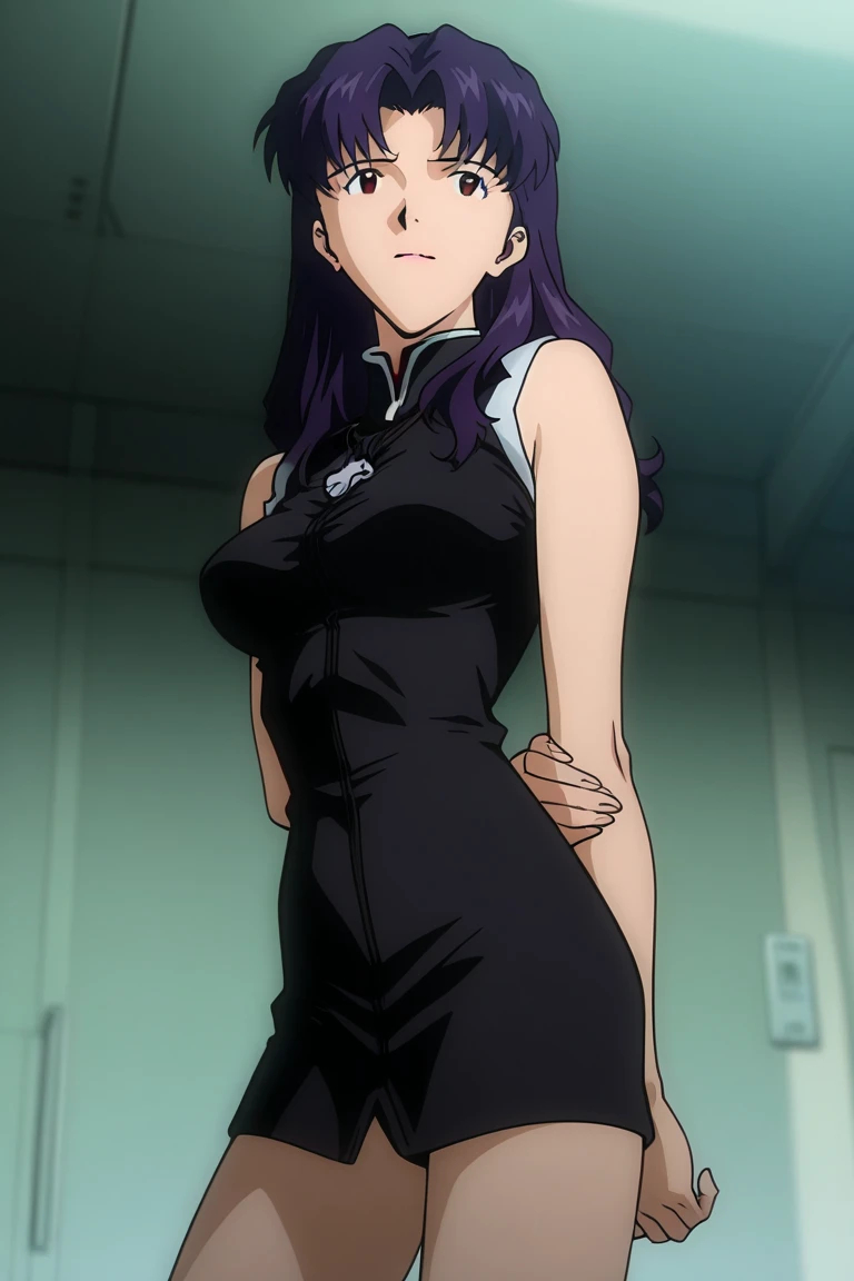 Sexy Aunt Purple hair Smile