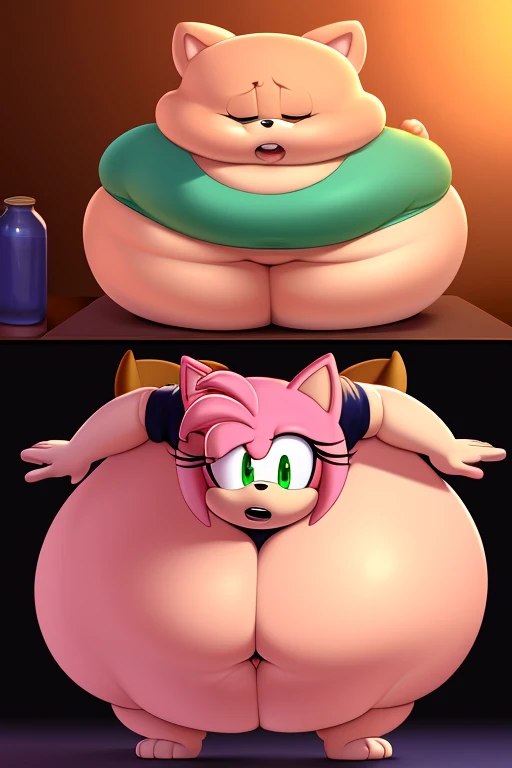 AmyRose, anthro hembra peluda, hedheghog girl, retrato, primer plano, Orejas de erizo, (sudadera con capucha:1.2), Adorno de piel, solamente, (Pelaje corporal:1.2), (La mejor calidad), (Antecedentes urbanos detallados:1.2), Dramatic lighting, (Pelaje esponjoso detallado:1.1), Mirando al espectador, ((breast more bigger than torso:1.3), thicc girl, ((voluptuous body)), ((huge ass)) , (((huge hips))) , shine hair, huge breast, tight clothes, (((hyper gigantic ass:1.5))), ((BBW)), ((large ass)), (((ass more bigger than body))), (((NSFW))), using a sexy bikini