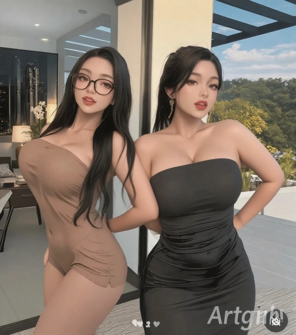 NFSW、(8K、RAW Photos、top-quality、masterpiece:1.2)、(realisitic、Photorealsitic:1.37) naked young girls. 2 gorgeous teenager girls with slim bodies sit on the bed and spread their legs open to reveal crotch. They are in a luxurious bedroom with pot plants and gilded paintings on the walls. They have long and thin legs and naked pussies. They have naked breasts and oiled skins. The girls are European Swedish blondes with long golden hair and perky erect breasts. The girls' mouths are open and they have blue eyes. Another girl stands next to the bed and spreads her ass cheeks. She has a bubble butt and long legs. Al the girls look at me. nymphomaniac lesbians. NSFW. The girls have gorgeous model faces. The lighting in the room is soft. The bedroom is in the Victorian retro style with white marble floors and pink silk sheets. and green details in the room. legs open. open crotch. masturbating girl. bubble butt. doggy style.