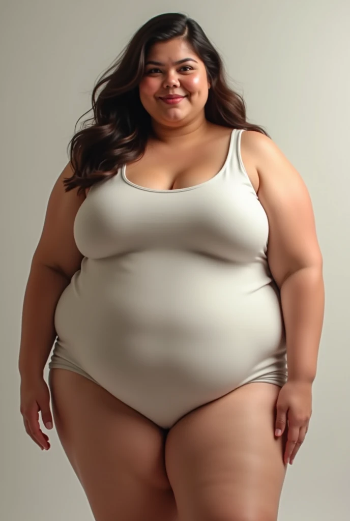 Obese Big overweight fat super big thighs