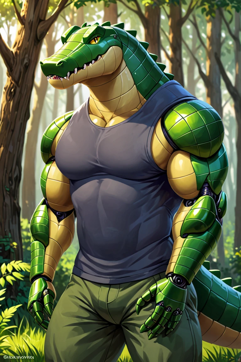 Looking dead on straight towards the viewer, (((A green anthropomorphic lizard with glasses and his muscles and is wearing black and green shorts and good lighting standing ))) , big , day,, , detailed,, beautiful and detailed portrait of an anthropomorphic
A green anthropomorphic lizard with glasses and flexing his muscles and is wearing black and green shorts and good lighting , (((male ))) uploaded , zaush, foxovh, movie lighting, detailed, uploaded to e621, beautiful and detailed kenket, Ross Tran, ruan jia, uploaded to e621, zaush, foxovh, movie lighting,, no background