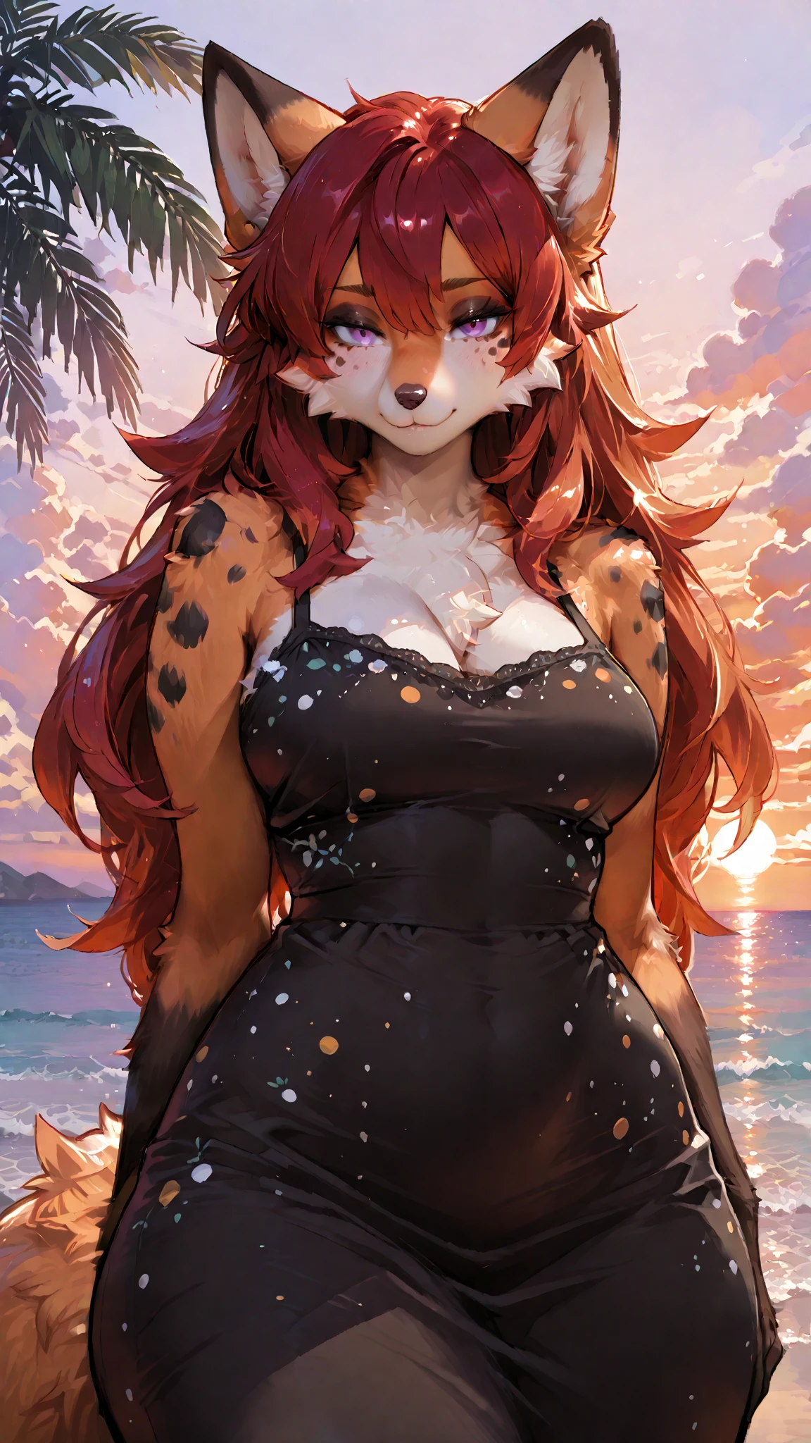 (anthro wolf:1.3), perfect hourglass body
([blue | red]:1.4) greek clothes
(masterpiece:1.2), (best quality:1.2), (intricate:1.2), (highly detailed:1.2), (sharp:1.2), (8k:1.2),
summer cinematic light, vivid colors  <lora:GreekClothes:0.8>