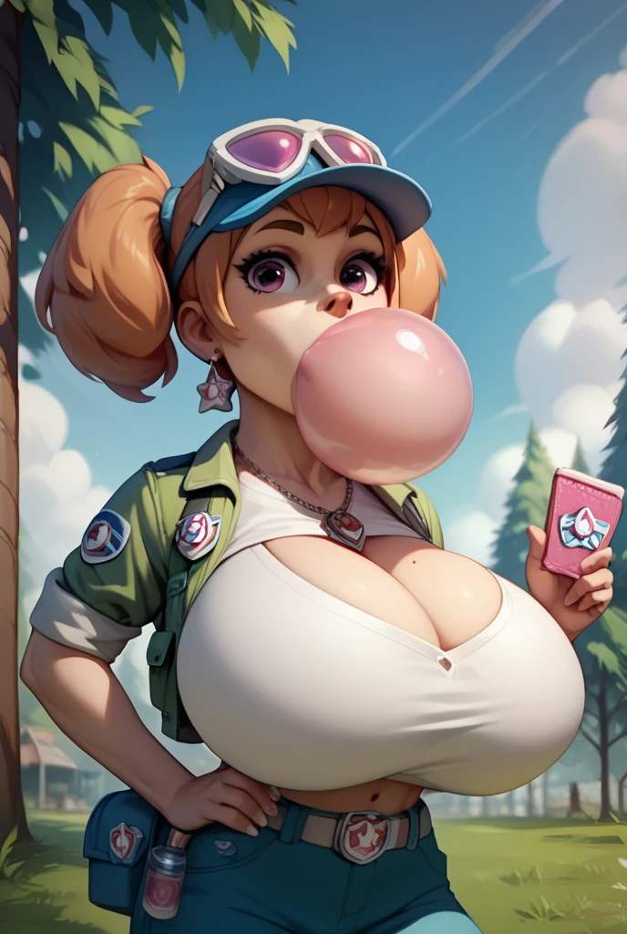 「Oopsy Playground Equipment」The playground equipment called、It was like a huge breast.。Its shape is、Draw soft, rounded curves、Painted in flesh color、Even the nipple-like protrusion was reproduced。Toddler Gal