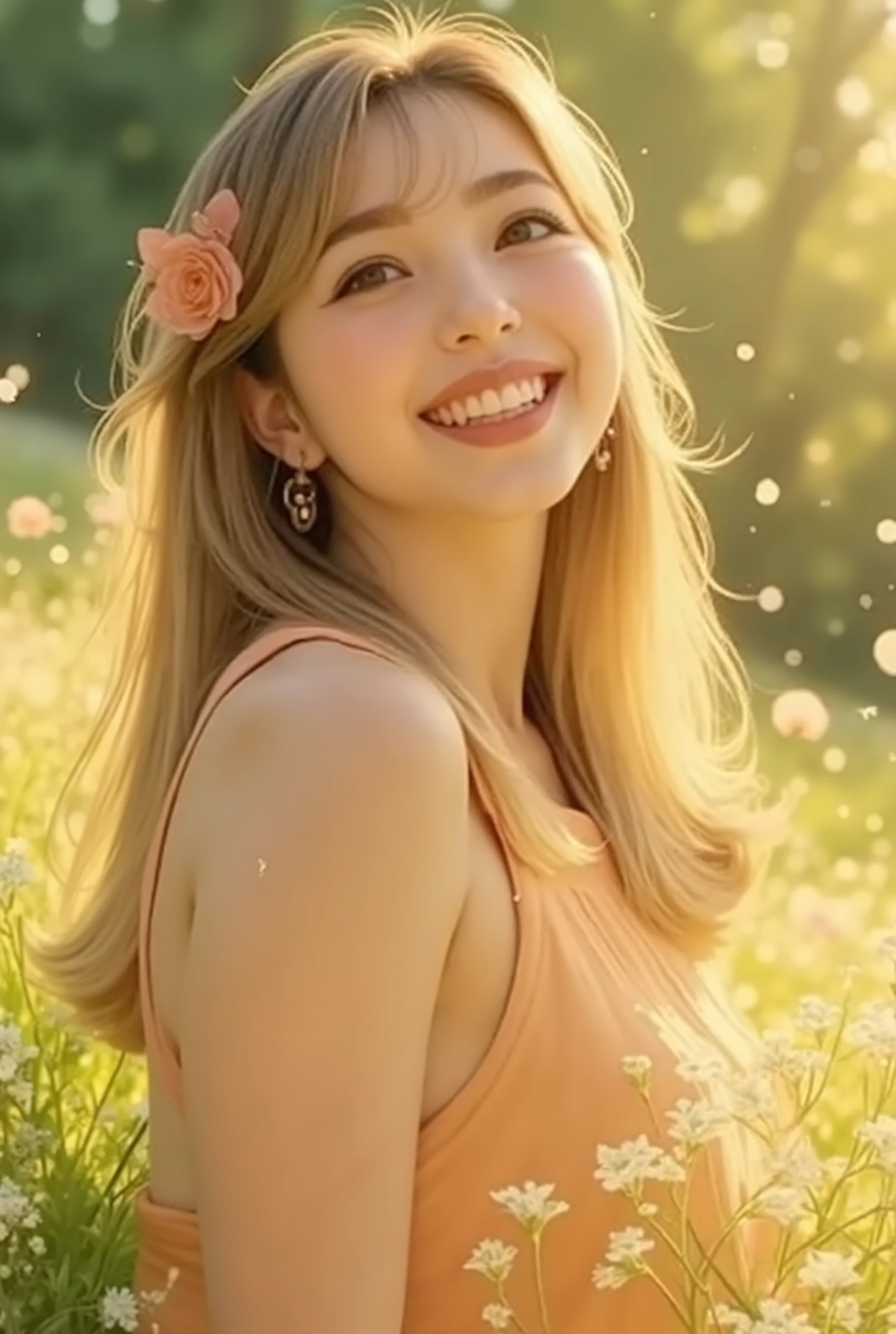 It's because of you that I sing 