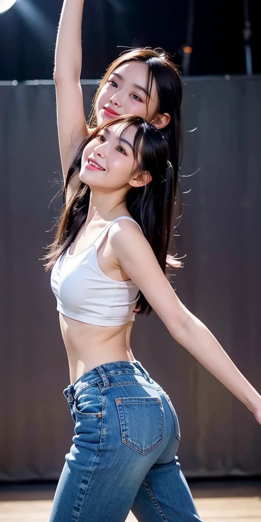 ((Raise your hands to show your armpits、Detailed armpit wrinkles、Armpit、full body closeup、A smile、red lipsticks、playground、Underwear、Strapless bra、sixteen years old))、(Detailed skin、Realistic underarm skin、masterpiece:1.3), (8K, Photorealsitic, Raw photography, Top image quality: 1.4), a japanese girl、Standard body shape:1.3、(High ponytail hairstyles:1.2)、maikurobikini:1.2、Super Detail Face、Eye of Detail、二重まぶた、Super detail armpits、foco nítido:1.2、prety woman:1.4、light brown hair、top-quality、masterpiece、超A high resolution、(Photorealsitic:1.4)、Highly detailed and professional lighting smile、Background of the playground、toru & Field Athlete