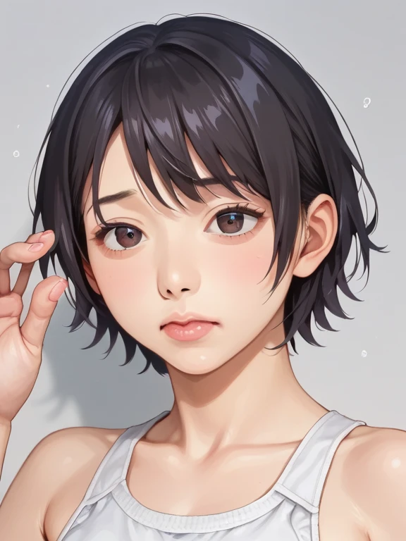 I need a new image for my LinkedIn, the photo is of a 3 woman with long black hair and short bangs