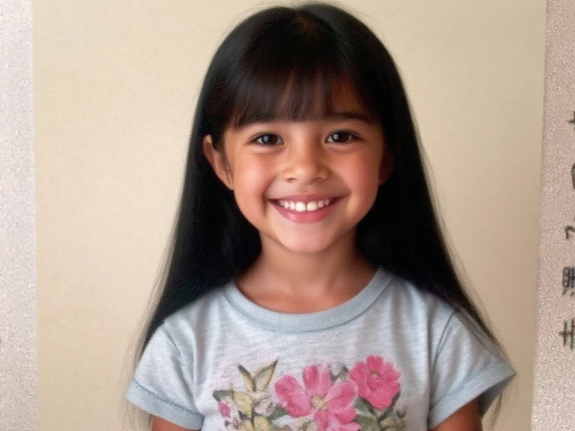 A 6 year old girl