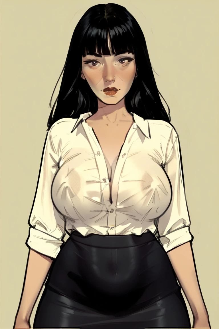 ((Masseter muscle area)),((highest quallity)),(ultra-precision),sharpening,clearing,Every detail,highest quallityのアニメ,((1 adult female),smallboobs:1.3.Beautifully knitted sweater with attention to detail,Laughter、Small face