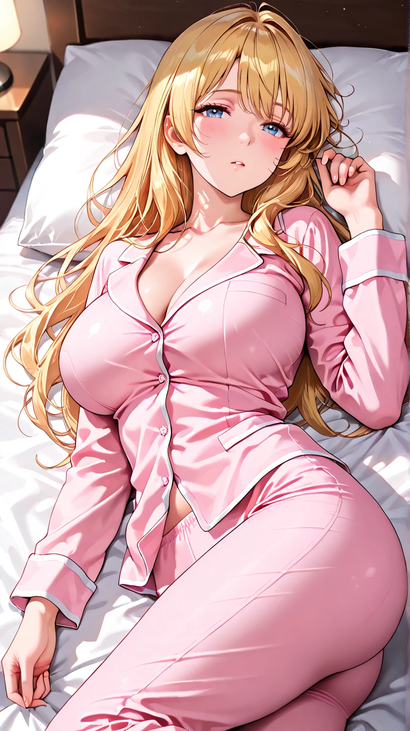 (((on back))), (((lie on bed))), ((vaginal, missionary, POV)), Large Breasts, (((Vaginal,Sex))),(((Cum in pussy))), (((sperma))), ((penis)), (((Royal Bed))), (((Perfect Anatomy))), (masterpiece:1.2), (highest quality:1.2), (Very detailed:1.2), (((closed eyes))), (((nose blush))), (((open mouth))), (highest quality), 1 Female,One Girl ,Akiko_Minase, Long Hair, (((Blonde))), blue eyes, Braiding, single Braiding, Hair intake, Hair that falls over the shoulders, (Mature Woman), skirt, (((sweater))), (((pink cardigan))), housewife,Sexy Woman, Bright colors, Natural light, Hmph, Hair between the eyes ,beautiful, (Detailed face:1.2), Showcase, (Perfect Eyes:1.1) ,(Realistic:1.1), 8K Ultra HD, View your viewers