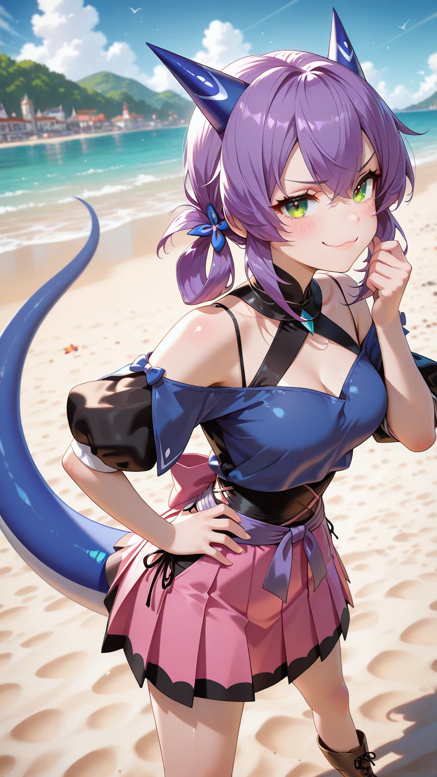 Waifu Dragon with swimsuit 
