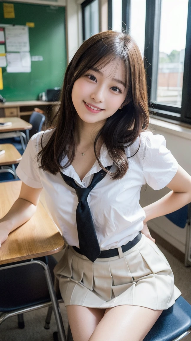 Masterpiece,Highest quality,Official Art,Highly detailed CG Unity 8k wallpapers, Best Quality, 8k, 12 Year Old Naked Girls, tits小さい, 、Raw photo, Absurd, Award-winning portraits, A shy smile, Solo, , , Delicate girl, upper body, Digital SLR, Looking at the Viewer, Frank, Sophisticated, Thin arms, maid Cafe, (Detailed eyes and face:1.0), (Senile:1.1)、((NSFW:1.7、Real))、1 Girl, ((Schoolgirl uniform)), View your viewers, Young face、Satisfied expression, (( Spreading legs、With legs apart、Mainly crotch)),Show your chest、、tits、Small breasts、、((Genitals))、((((10 years old)))))、(((Genitals)))、(Pussy line)、((((Japanese elementary school students、She has a bun hairstyle、Japanese Junior Idols、I was in ecstasy.....、、I feel ecstasy、