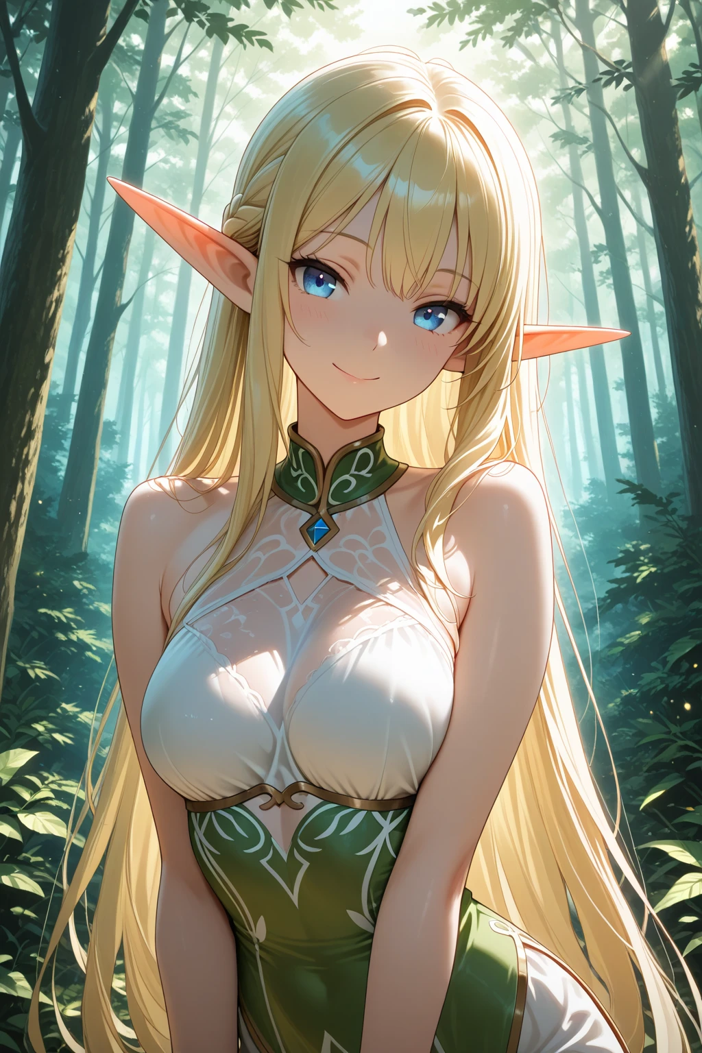 最high quality、1 womanエルフ NP: Worst quality ,Flower fractal art rainbow、Wet、Being in the water、see-throughbodystocking,Beautiful side shot, radiance,High-definition depiction, Realistic, 8k, Unity, Wide Shot, light smile, Beautifully and vividly drawn, , Beautiful, beautiful, clear skin、sexy see-through bodystocking,Countless rays of light pouring down, Swirling Light, big background, Raise one arm above your head, Intense light is emitted from the magic circle in front of the girl. forest、Lots of leaves、Green leaves、flower、Particles of light、
Romanticism,Cowboy Shot: The most beautiful form of chaos, Mr..々color, Intertwined flowers, Particle,magical gentle light,smile,sexy,image quality、masterpiece、Beautiful Face、Super beautiful elf woman((Big breasted 22 year old office lady、Nipples、Bust 100,Beautiful long ironed hair 、Blonde hair,height: 165cm。、sexy、Esbian、、high quality、、background((Star Narski)))、Starry Sky、Visual art、Written boundary depth、、Elf Ears、、universe、Happy smile、Gentle light、Elf forest、elegant、ticker beautiful decorative、、magic、forest、Beautiful tiara、Beautiful bed、Beautiful Landscape、A kind smile、wonderful、Fluttering petals、Dance happily、、Cultivate fantasy、、Mystery light Lots of flowers、、art、forest, palace, art,mystery,Ultra-high resolution,atmosphere