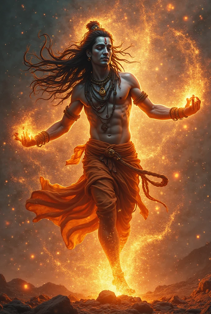 Krishna using shudharshan wheel realistic