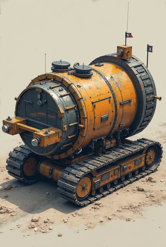 <lora:LatexTech-20:0.9>,LatexTech,scifi, zippers ,inflatable ,
yellow tank,ground vehicle,