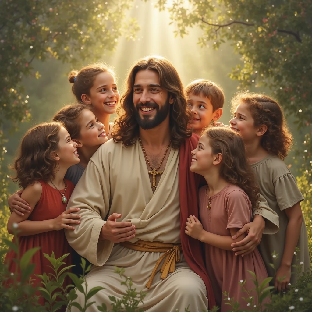 children with jesus