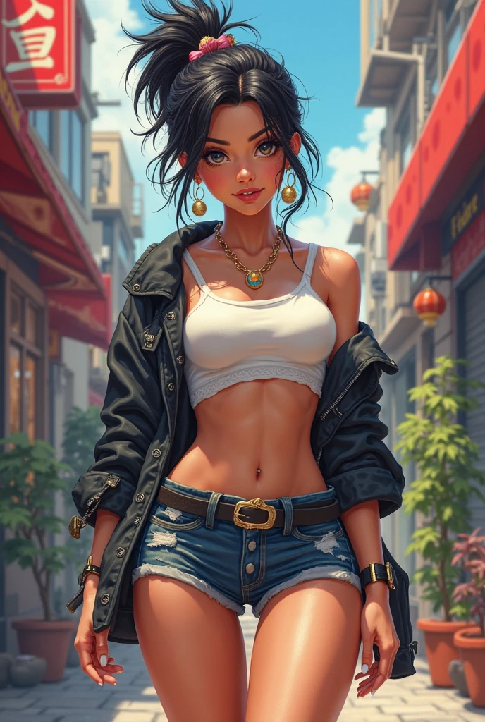 Beautiful stylish, fashionable girl looks at the viewer in a funny way with a facial expression, questioningly, smiling , funny with a question when?interpretation of styles and beauty, by boris vallejo, Alberto Seveso, art deco, data-snushing, Ink v3, Splash Style, Abstract art, Abstract technologies, 3d, a high resolution, photo realistic, indicated, Cyber Technologies, 8k, depth of field,
