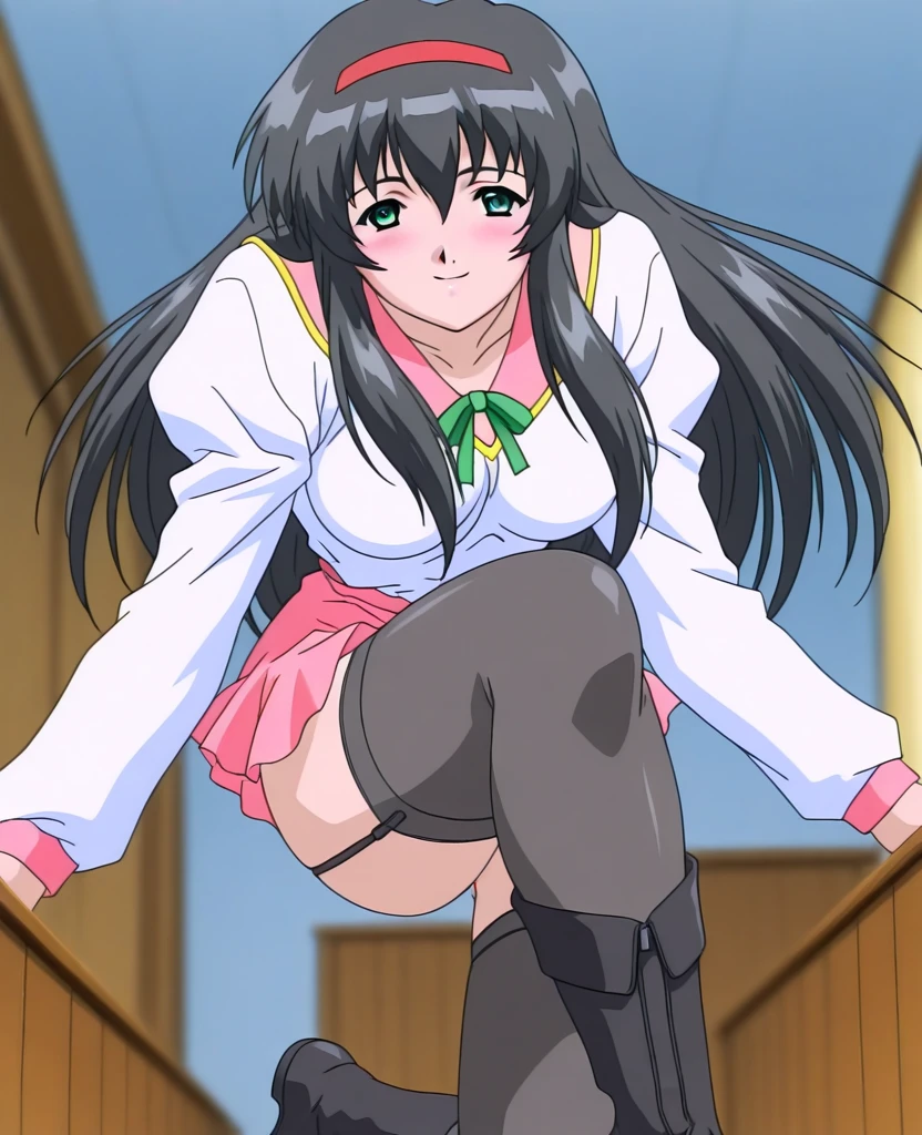 1girls, masterpiece, highest quality, disorganized, retro artstyle, 1980s \(style\)))), look viewer, (((full nude))), (Madoka Ayukawa, long hair, full nude), (((fll nude))), knee shot, full blush, (((no Panties))),, Take a look here, (((nsfw))), view audience, short hair, 2girls, nsfw, Genitals are visible, (((See here))), nsfw, (Japanese girl showing off genitals:1.1), look viewer, from below, (((a girl, Flying in the air in a naked, from the knees up))),