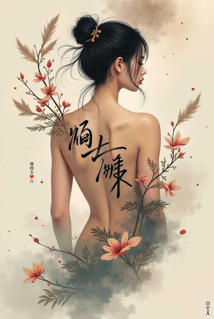 postcoital glow, 1 young women, show her body, body paint, colorful golden tatoos of ink paint of spongebob on body, colorful tatoo all over the body, ((nude:1.5)),(nipples),(masterpiece, top quality, best quality, official art, beautiful and aesthetic:1.2) (joshua middleton comic cover art:1.1), (Action painting:1.2),(concretism:1.2),theater dance scene,(hypermaximalistic:1.5),colorful,highest detailed,chinese ink painting style,splash,wonder,outline,intricate details,dudou,apron,pussy,((wallpaper)):1.2,<lora:anxiang:0.6> ,<lora:more_details:0.3>,<lora:GoodHands-vanilla:1>,