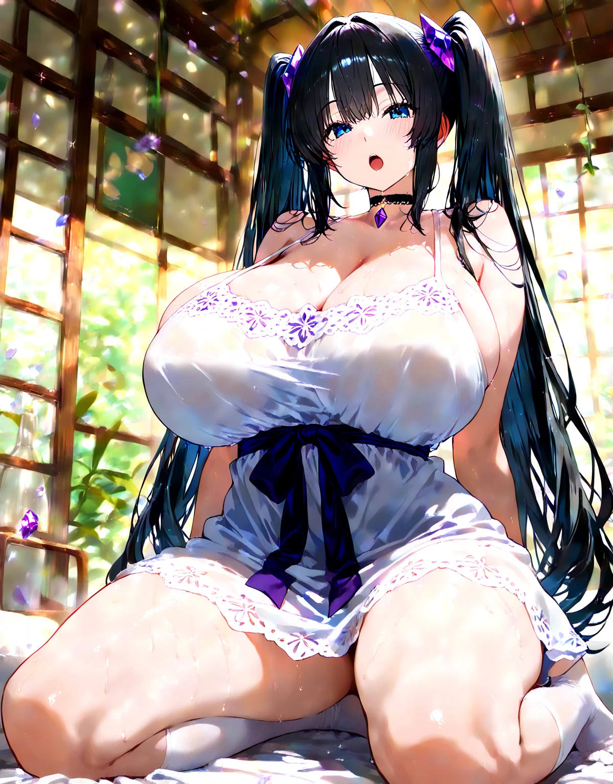 Actriz anime hentai, gigantes tetas, enormes tetas, cuerpo completo