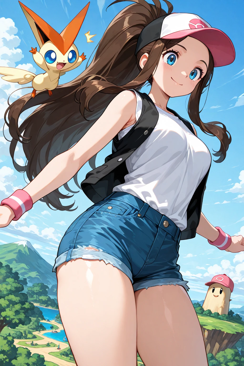 1girl,MayMS,anchor, dolphin, beautiful, masterpiece, best quality, <lora:May:1>