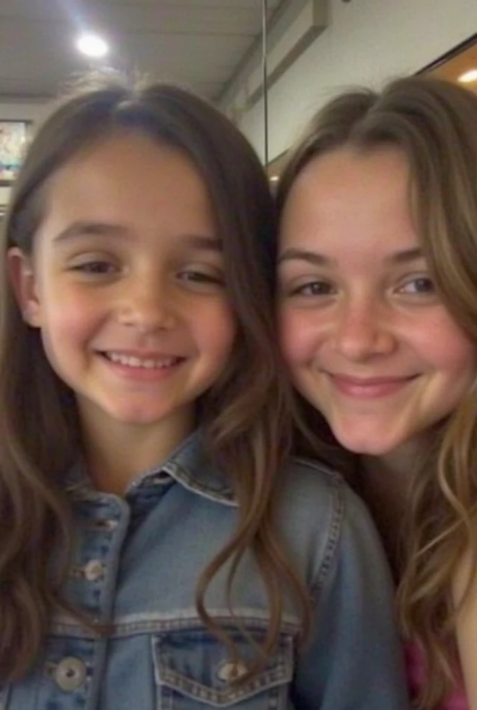 Two girls photorealistic