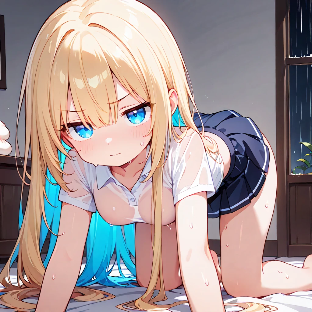photo realistic, photo realistic, photo realistic, (masterpiece,best quality:1.4),(8k,raw photo,photo realistic:1.2),Not Safe for Work, detailed skin,detailed face,1girl,Japanese idol,cute face,Child,petite,
ALL Nudi-ty, nudi, (((No Panties))), (((twat))), Open twat, happy, medium bob, (squatting on,spread legs), (((hair of pubis, Not safe for work))), pubisure, ((blonde hair)), long hair,((wavy hair)), Blue eyes, little girl, child, 12 yo, (top-less, small breasts, nipp), ((puss juice, Sweat, Sweatdrop)), (((spread puss,Not Safe for Work))), ((ure-thra)), urinates, anus, orga-sm, embarrassed,heart shaped pupils, clenched teeth,steam, ((arms behind back)),