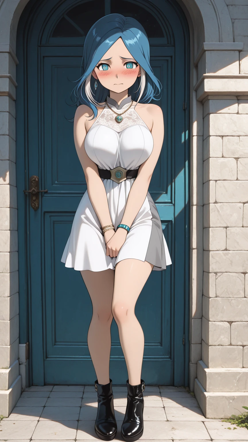 High resolution、High resolution、8k、Looking to the camera、photo of marilyn monroe, born, beautiful woman,(skirt lifted by itself: 1.1), (skirt lift: 1.3), (showing white panties: 1.3), ((portrait)), ((be familiar with face:1.2)), (noche :1.4), ((be familiar with facial feature, be familiar with skin, transparent skin), (perfectly proportioned body), (Wearing a dress blowing in the wind.) (high be familiar with city environment, apartment balcony), (realistic photos, of the highest quality, be familiar with), (Fondo de pantalla 8k), (cinematic lighting, dramatic lighting) (sharp focus, Complex)、marilyn monroe white dress、the wind blows from below、I hold my skirt as it rolls with both hands..、Slim Body G Cup Bust、model body shape、(mostrando panties white :1.4), Beautiful alignment and white teeth.、(background alley walls big stones Tokyo:1.4), (miniskirt white colegiala :1.4), (cowboy pose), (skirt lifted by itself: 1.1), (skirt lift: 1.3), (showing white panties: 1.3),( iluminación cinematográfica :1.4), (colores brillantes), (anatomía perfecta :1.4), Epic Fantasy Art Style HD, 4K fantasy art, epic fantasy digital art style, epic fantasy art style, Fantasy Woman, epic fantasy art portrait, Epic fantasy style, hyperrealistic fantasy art, hd fantasy art, Epic fantasy character art, epic fantasy art, in style of dark fantasy art, epic fantasy digital art,( fondo luna brillante grande :1.4), (Five Fingers, Four fingers and thumb),(face detailed Marilyn Monroe:1.4),( fondo callejón paredes piedras grandes noche :1.4),( hermosa preciosa Marilyn Monroe),( nsfw:1.4 ),(nsfw V2.1), (anatomía perfecta V2.1)