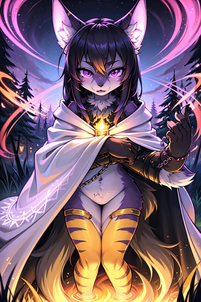 huge chest, curved, female, fantasyHere is a cartoon picture of a woman with a very large chest, , vest, pants, black hair, sacred aura, inspired by Luma Red, the non-binary deity of spring, ethereal rainbow nimbus, the butterfly goddess of fire, inspired by Marie Angel, will have shining around her, like the sun goddess, "uwu the prismatic person, big breast, happy, beautiful eyes, , full body, walking, long dress, long dre, nun, priestess, saint, body of venus, bent, huge chest, forest, walking, smile, sharp teeth, black coats, coat,dark skinned, twinbraidsbrow hair,very brow hair,red eyes, cat ears,two arms, black body suit, pantyhose,vest, pants